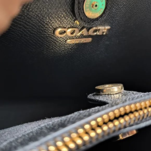 Coach Brown and Black Women's Bag - Picture 4 of 6